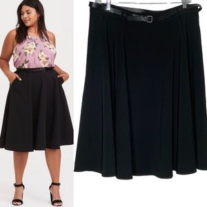 Torrid Midi Skater Skirt